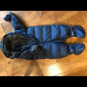 6-12 month warm snowsuit.